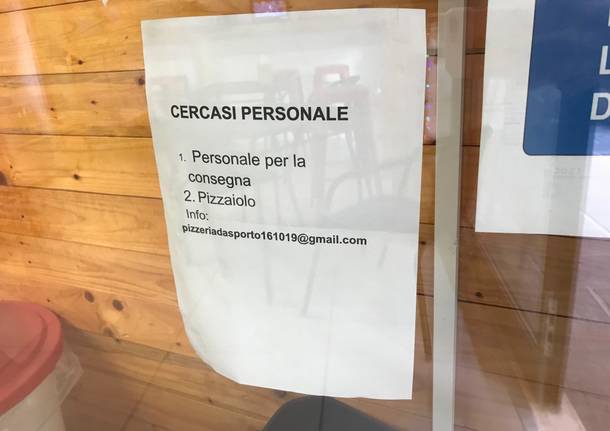 “Cercasi personale”: le attività che a Saronno centro ricercano collaboratori