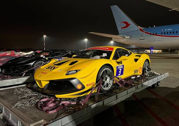 Ferrari a Malpensa