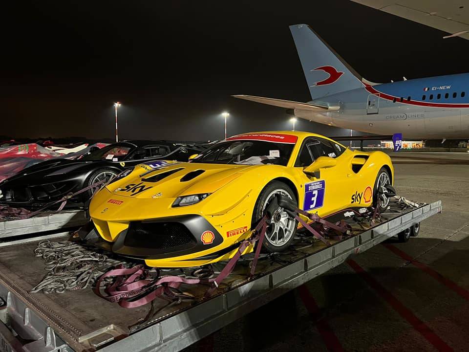 Ferrari a Malpensa