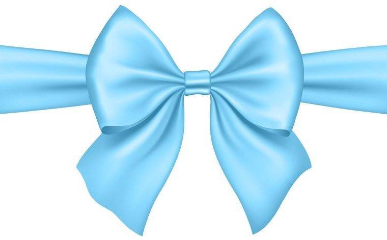 fiocco azzurro