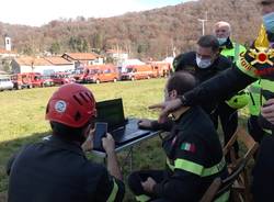 Vigili del fuoco ricerca disperso