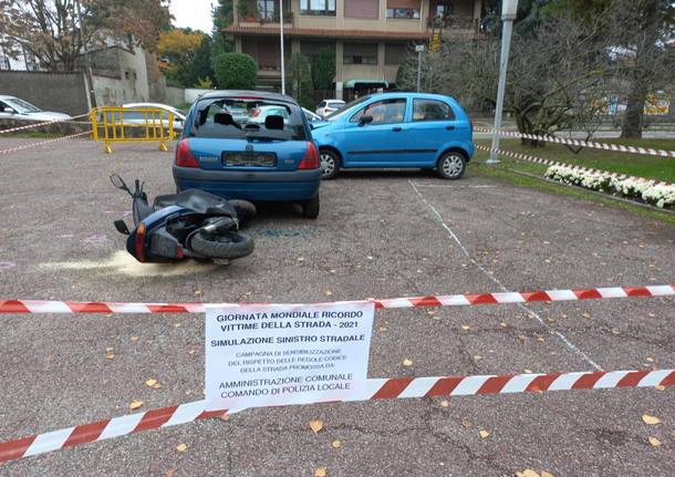 Giornata mondiale delle vittime della strada a Parabiago