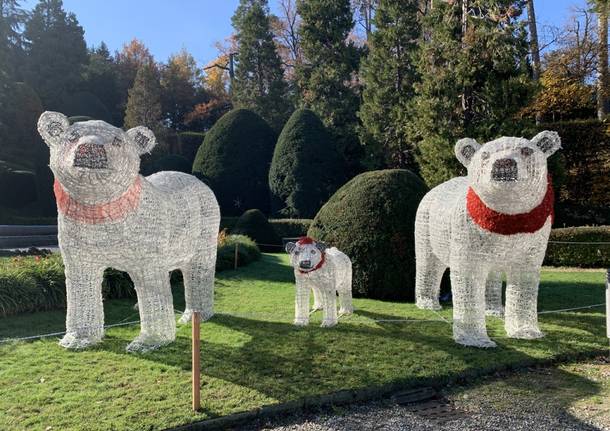 Grandi preparativi per le lucine ai Giardini Estensi di Varese