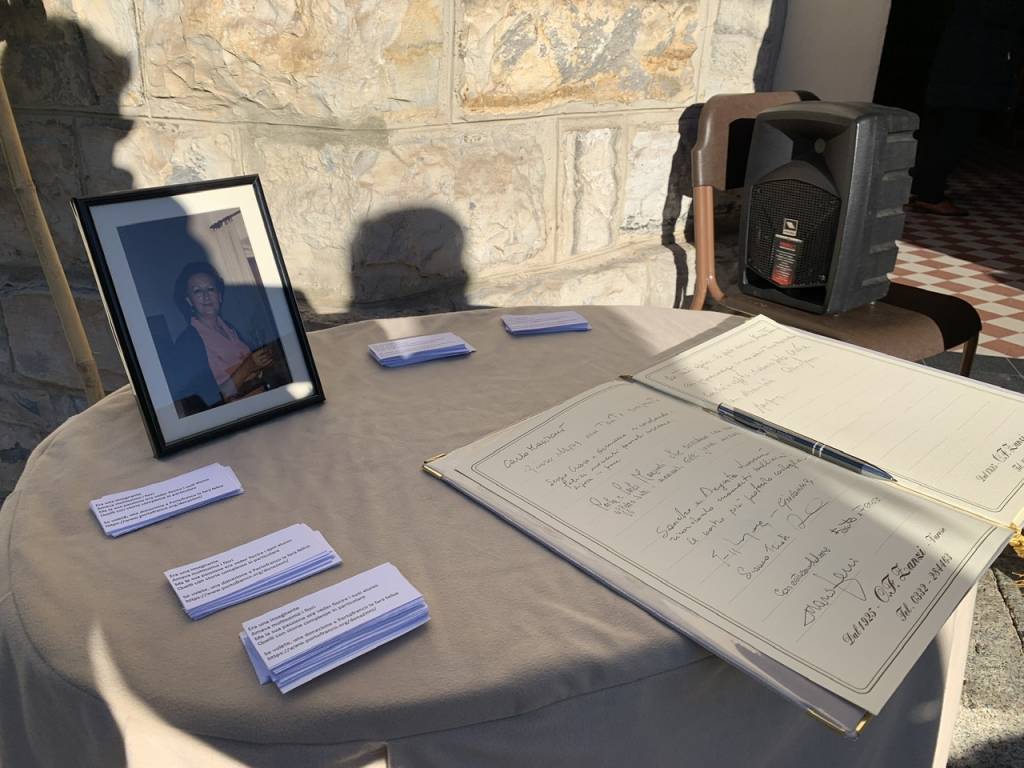 I funerali di Teresa Lampugnani Cartabia