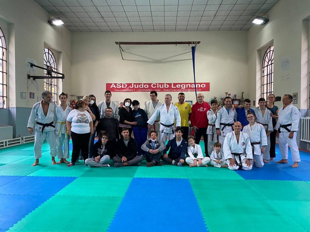 Judo Club Legnano: ripresi gli incontri con i ragazzi dell’ANFASS di Legnano