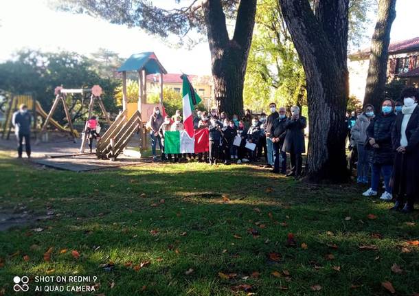 La celebrazione del IV Novembre a Comerio