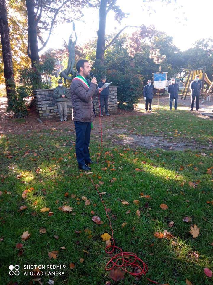 La celebrazione del IV Novembre a Comerio