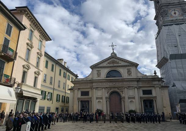 La cerimonia del 4 novembre in san Vittore a Varese