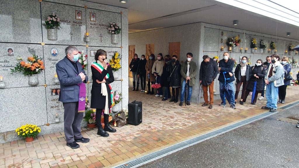 La memoria e il ricordo - Inaugurazione bassorilievi cimitero San Giorgio su Legnano