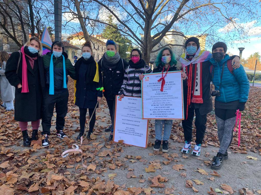  Legnano manifestazione pro Ddl Zan