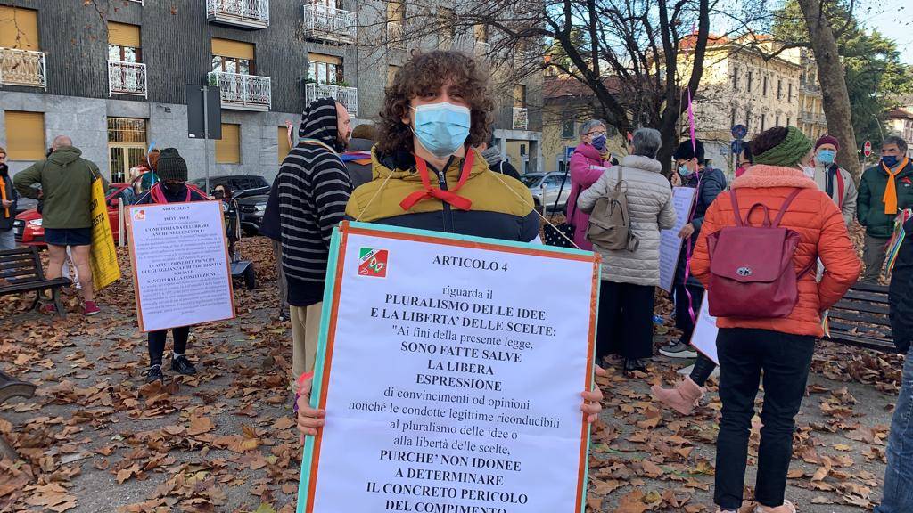  Legnano manifestazione pro Ddl Zan