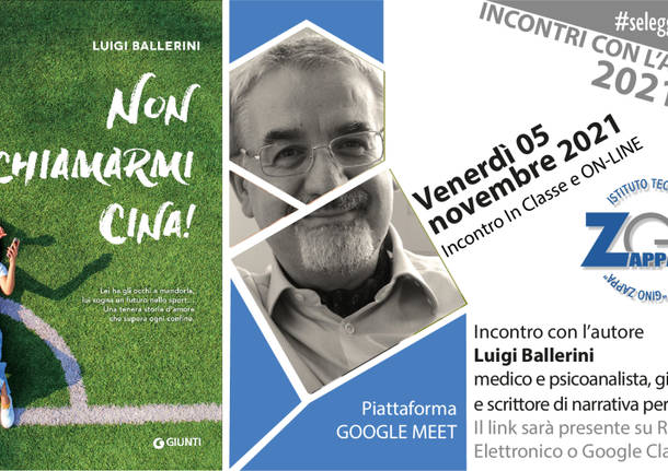 Lo scrittore Luigi Ballerini a colloquio con gli studenti dell’Istituto “Gino Zappa” di Saronno