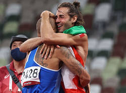 marcell jacobs gianmarco tamberi olimpiadi tokyo 2020 - foto COLOMBO/FIDAL