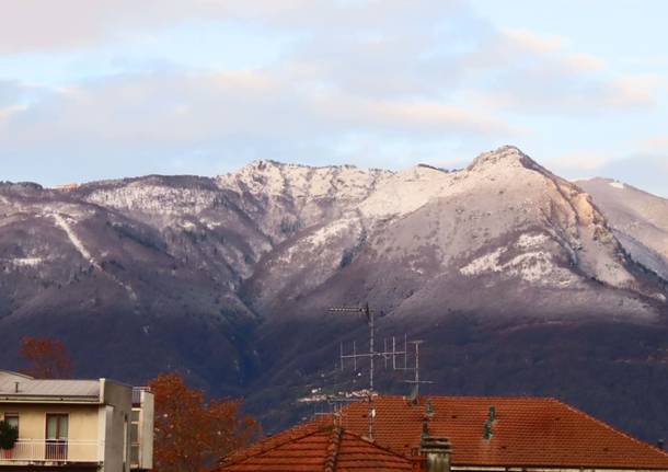 Neve nel varesotto del 28 novembre