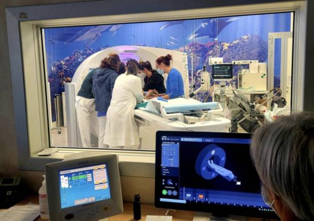 percorso pediatrico galleggiante