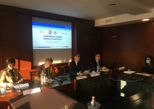 Pmi Day 2021 conferenza stampa gallarate