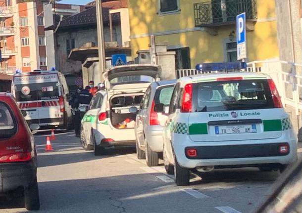 polizia locale incidente somma lombardo