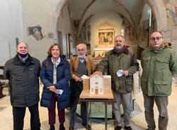 Presentato il modello tattile del battistero di Varese