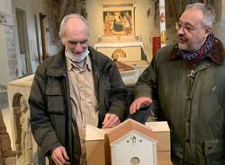 Presentato il modello tattile del battistero di Varese
