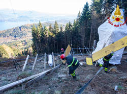 Rimozione della funivia al Mottarone