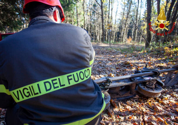 Rimozione della funivia al Mottarone