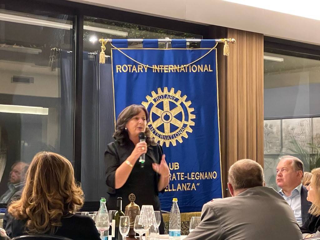 Rotary Castellanza in visita alla mostra "Nel nome di Dante"