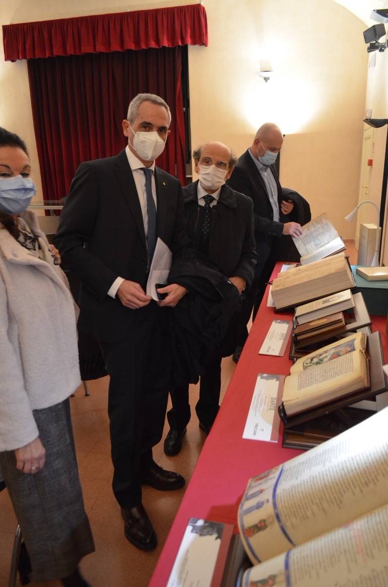 Rotary Castellanza in visita alla mostra "Nel nome di Dante"