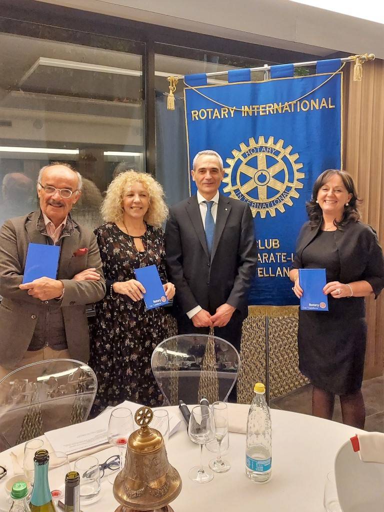 Rotary Castellanza in visita alla mostra "Nel nome di Dante"