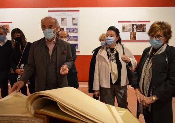 Rotary Castellanza in visita alla mostra "Nel nome di Dante"