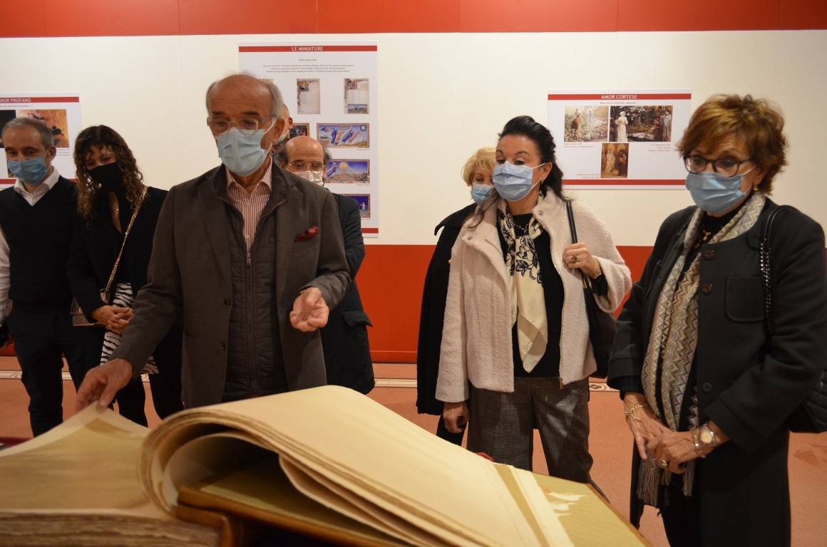 Rotary Castellanza in visita alla mostra "Nel nome di Dante"