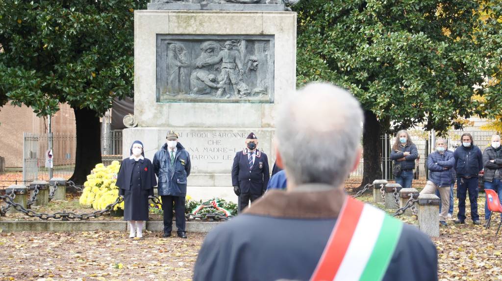 Saronno celebra il 4 novembre 