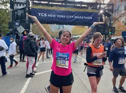 Silvia da Venegono alla maratona di New York