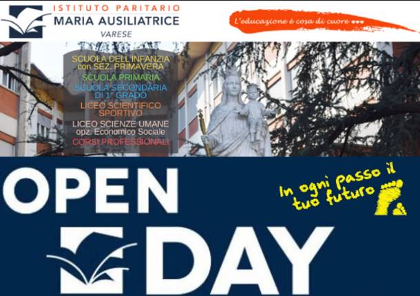 open day Maria Ausiliatrice Varese