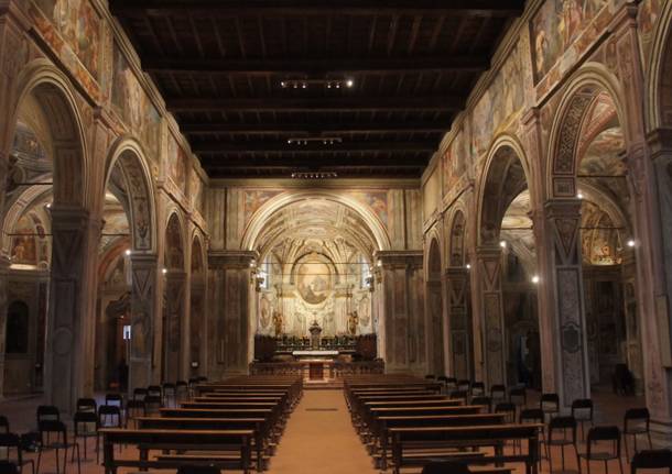 Via i ponteggi dalla chiesa di San Francesco. Gli affreschi tornano al loro antico splendore 