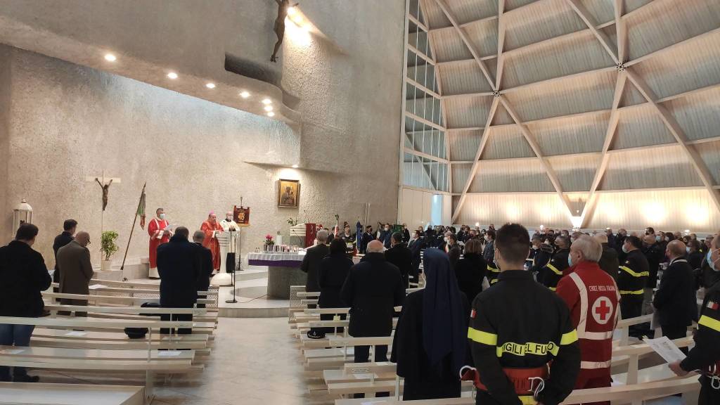 A Varese i Vigili del fuoco festeggiano per Santa Barbara