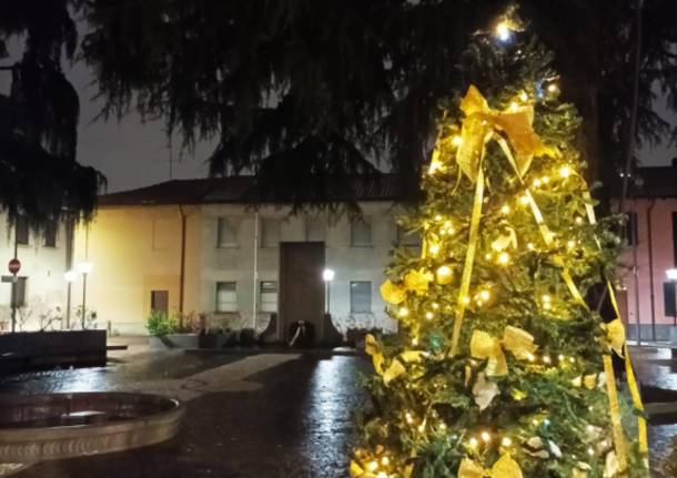 accensione dell'albero di natale a nerviano