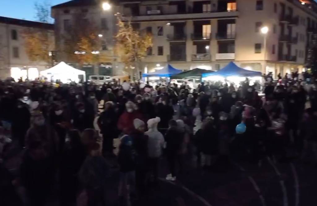 Accensione delle luci di Natale a Parabiago