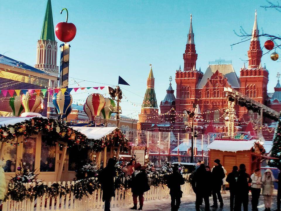 “Auguri dalla Russia”