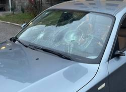 auto danneggiata aggressione bar papaya busto arsizio