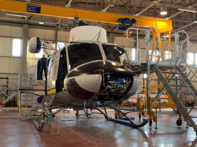La base aerea della Guardia di Finanza di Venegono Superiore
