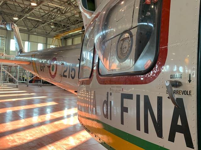 La base aerea della Guardia di Finanza di Venegono Superiore