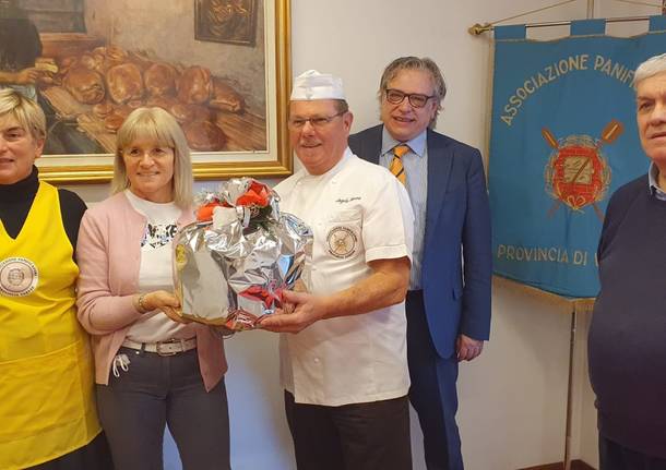 consegna panettone associazione panificatori varese