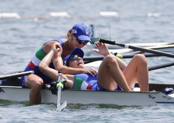 federica cesarini valentina rodini canottaggio medaglia d'oro tokyo olimpiadi