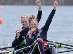 federica cesarini valentina rodini canottaggio medaglia d'oro tokyo olimpiadi