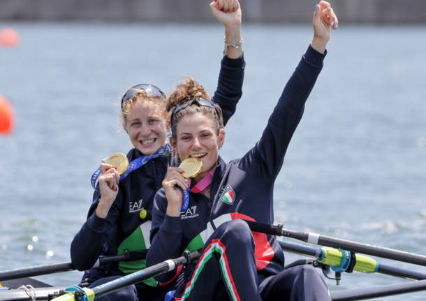 federica cesarini valentina rodini canottaggio medaglia d'oro tokyo olimpiadi