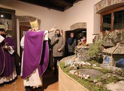 Inaugurato il presepe dell'Eremo di santa Caterina