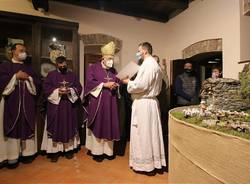 Inaugurato il presepe dell'Eremo di santa Caterina