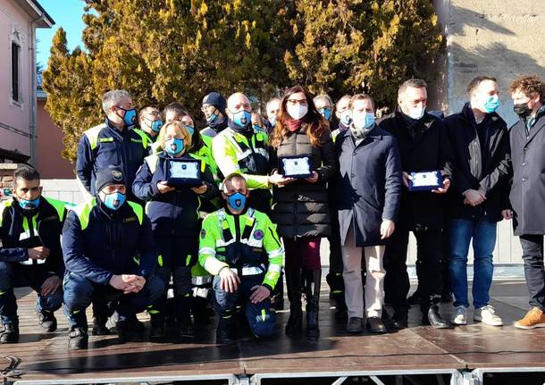 inaugurazione parco pesa e via protezione civile dicembre 2021 - foto Angela Visalli