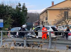 Incidente a Gazzada Schianno, altezza ponte Brunello