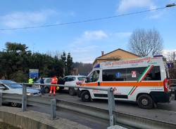 Incidente a Gazzada Schianno, altezza ponte Brunello